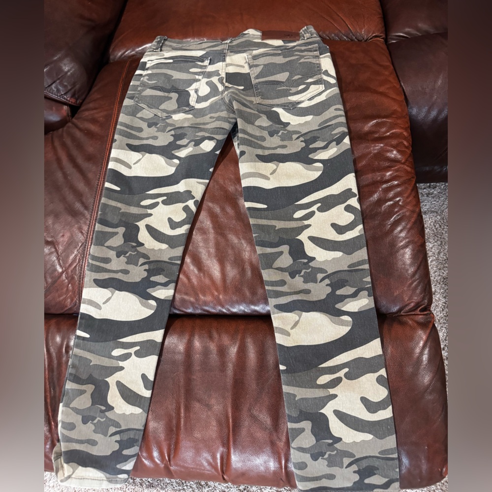Royal Blue Camo Pants 31x30